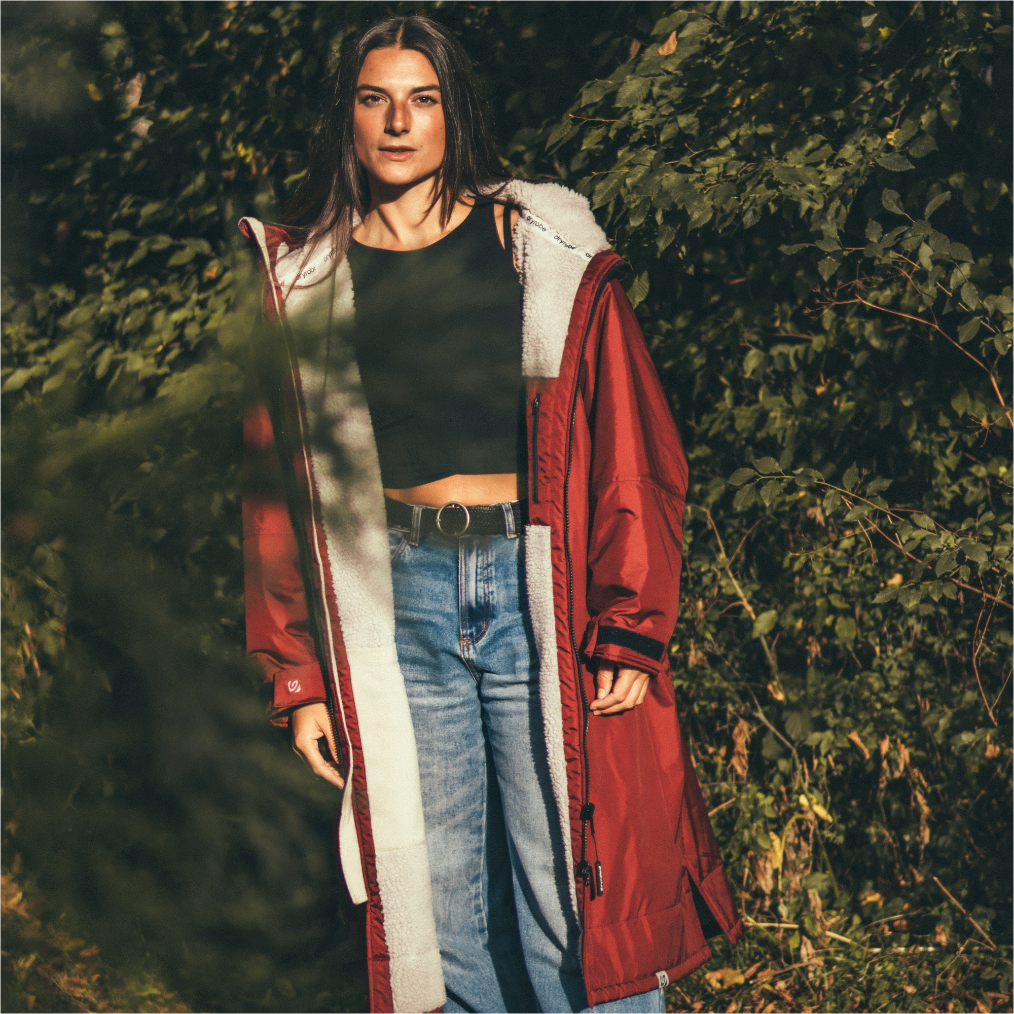 2025 Dryrobe Advance Long Sleeve Changing Robe DALSV3 - Burgundy